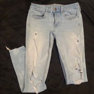 American Eagle brand distressed JEANS